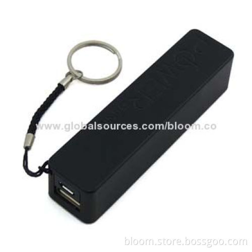 3,000mAh Perfume Power Bank Charger with Keychain, Single USB Port, >500 Cycles Recycling TimeNew